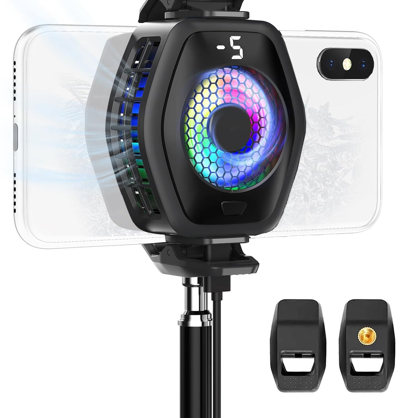 Cooler Magnético Para Celular - Enfriamiento Para Streaming Y Gaming